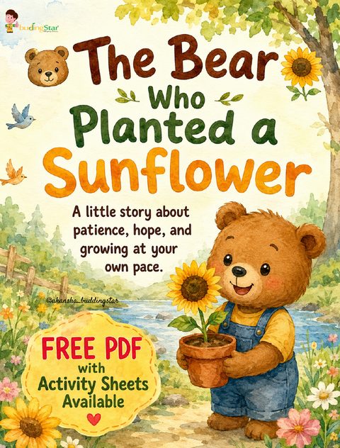 The Bear Who Planted a Sunflower cover