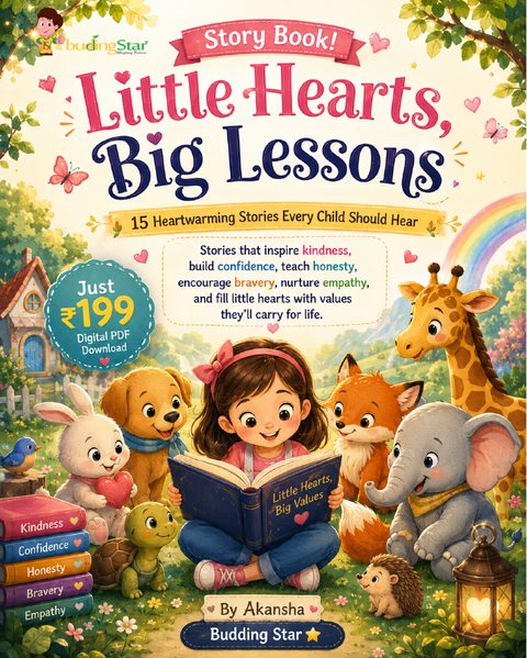 Little Hearts, Big Lessons Storybook cover