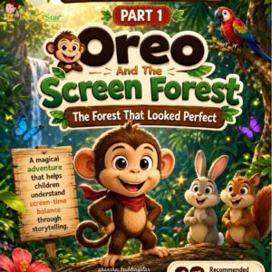 Beyond the Screen Storybook — children's storybook PDF cover by Budding Star
