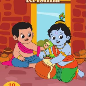 My Playful Friend: Krishna — children's storybook PDF cover by Budding Star